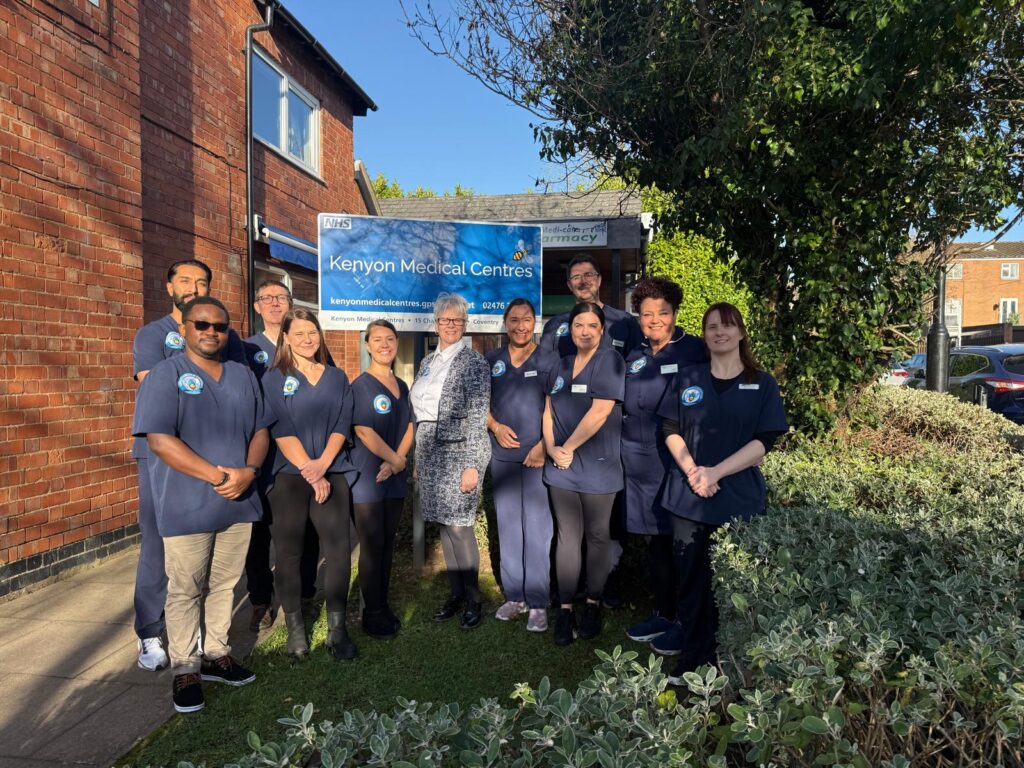 team photo for Kenyon mendical centres